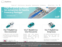 Tablet Screenshot of bipdrive.com